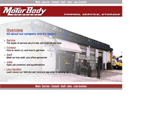 Tablet Screenshot of motorbody.com